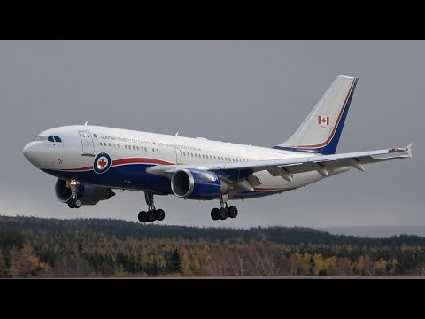 Royal Canadian Air Force - Airbus CC-150 Polaris - Takeoff & Landing