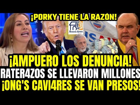 BOMB4! KATHERINE AMPUERO FILTRA EL FIN DE ONG'S CAVI4RES TRAS DENUNCIA DE PORKY QUE LOS MANDA PRESOS