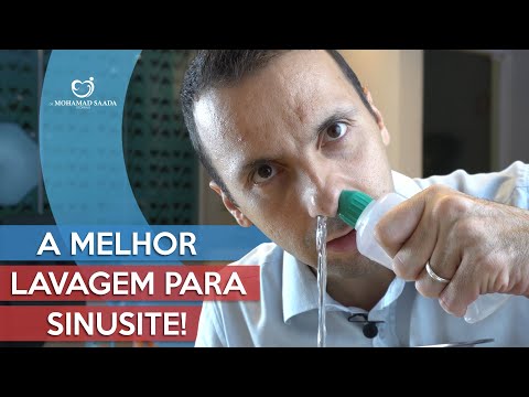 O Passo a Passo da Melhor Lavagem Nasal Para Sinusite