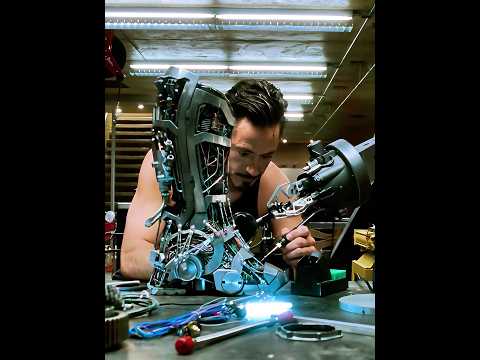Tony starts preparing the Mark armor #youtube #movie #ironman
