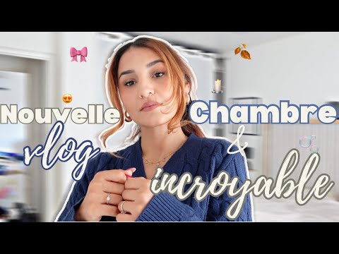 VLOG 🎀🫧🕯️NOUVELLE CHAMBRE INCROYABLE ! Week end avec nous, shopping catastrophique🌹 EP 7