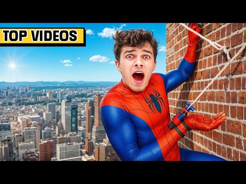 They Thought It Was the REAL Spiderman! | Brent Rivera