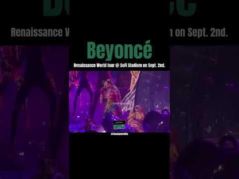 Beyoncé performs “Cuff It”  | Renaissance Tour | SoFi Stadium