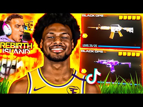 Bronny James BUILDS My Warzone META LOADOUT!