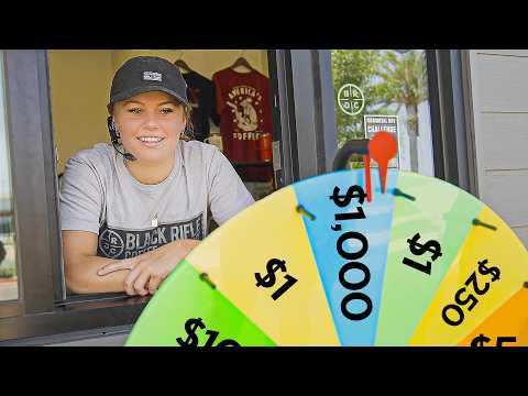 Spin The Wheel, Win $1,000!!
