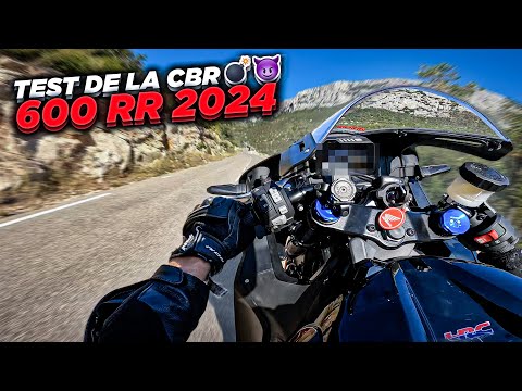 TEST DE LA HONDA CBR 600 RR 2024 💣😈 LA DINGUERIE