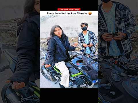 Biker Owner Se Kiya Bahesh 😡 #shorts #motovlog #rider #vlogger