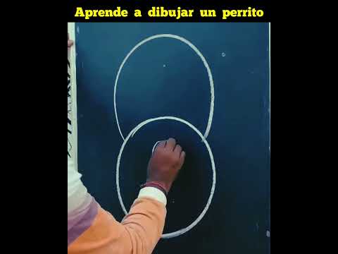 Aprende a dibujar un perrito muy facil. #arte #aprendiendoadibujar #dibujo #dibujoscreativos #art