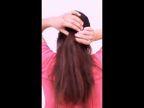 Beautiful Quick Bun Hairstyle