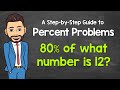 Understanding Percent Problems