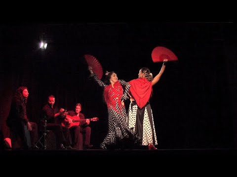 Sevillanas Spanish Flamenco dance - demonstration for...