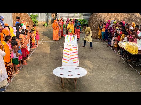 আজব খেলায় পুরস্কারের ছড়াছড়ি। আকর্ষণীয় এবং প্রয়োজনীয় সব উপহার জিতে আনন্দে মাতলো সবাই