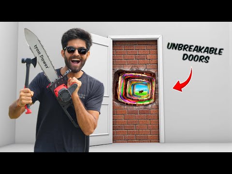 Breaking Most Toughest Door Layers Challenge - If I Lose Then Dump In Mud!