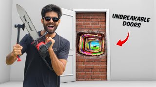 Breaking Most Toughest Door Layers Challenge - If I Lose Then Dump In Mud!
