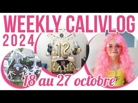 [NYCYLA CALIVLOG] ANNIVERSAIRE 12 ANS DE LANA, DÉCO HALLOWEEN, CONCERT, PUMPKIN PATCH, VOLONTARIAT 🎂