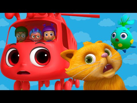 Helicopters vs Cats 🌌 | Morphle's Magic Universe 🌌 | Adventure Cartoons for Kids