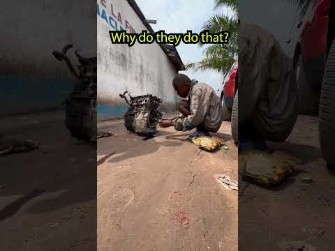Why do they do that#africa #mechanic