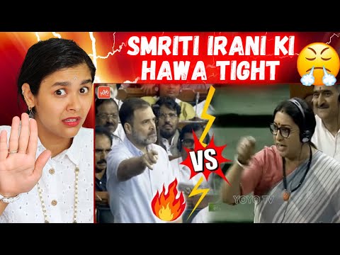 Rahul Gandhi ??Vs Smriti Irani In Lok Sabha | Modi Vs Sonia Gandhi | BJP Vs INC | Indian Reaction