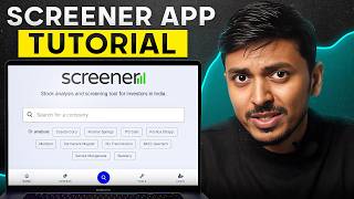 Screener App Ko Sirf Dekhna Nahi, Samajhna Sikho | Complete Fundamental Analysis Guide