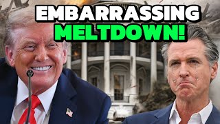 🔥Newsom has DISASTER on STAGE with MASSIVE TRUMP MELTDOWN!