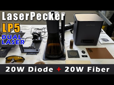 LaserPecker LP5 Dual Laser (BRAND NEW!) - Setup, Testing, & Honest Review