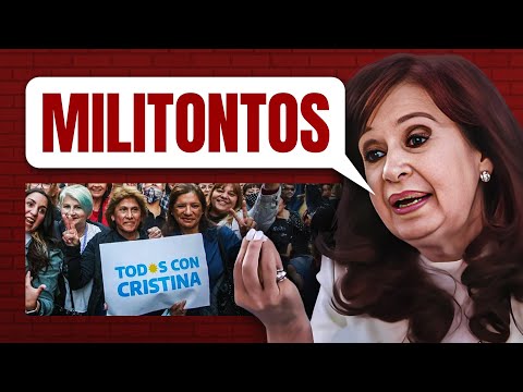 CRISTINA ODIA A SUS MILITONTOS