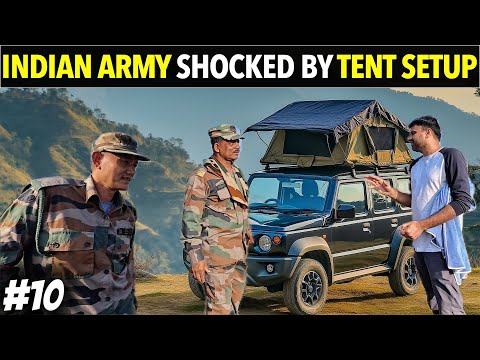 OUR INDIAN ARMY SHOCKED By MY TENT Setup, tripura