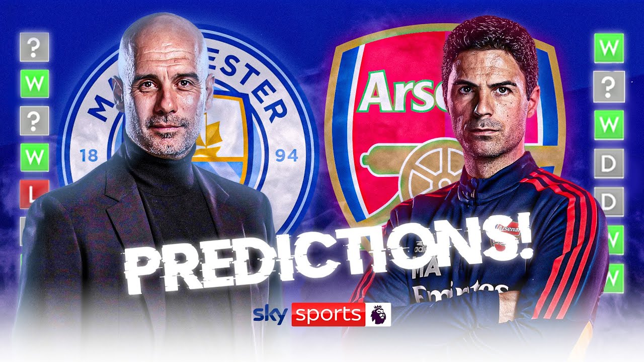 PREDICTING Arsenal and Man City’s remaining Premier League fixtures! 🏆