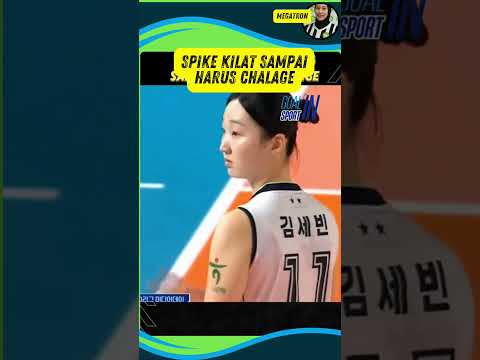 SPIKE KILAT SAMPAI HARUS CHALAGE #megawatihangestriligakorea #manisabbsk #redspark #trendingshorts