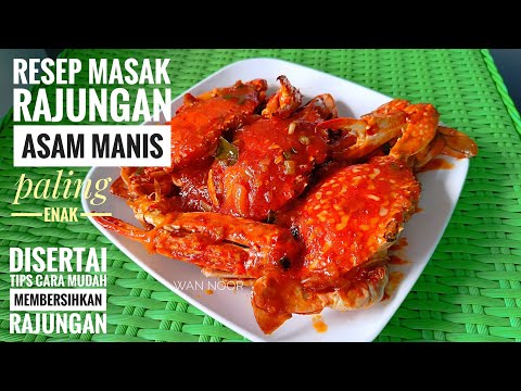 Resep Masak Rajungan Asam Manis Paling Enak disertai Tips Cara Membersihkannya