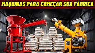 12 Máquinas Lucrativas e de Alta Produção para Fabricar Produtos