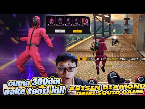 ABIS BERAPA DIAMOND BELI SEMUA SKIN SQUID GAME! COBAIN PAKE TEORI LAMA MASIH WORK CUY!