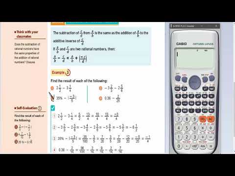 Math prep 1 first term Unit 1 Lesson 5  Operations on rational numberماث اولي اعدادي 2025