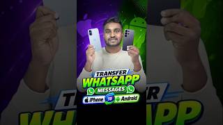 Transfer WhatsApp from Android to iPhone Without Reset!