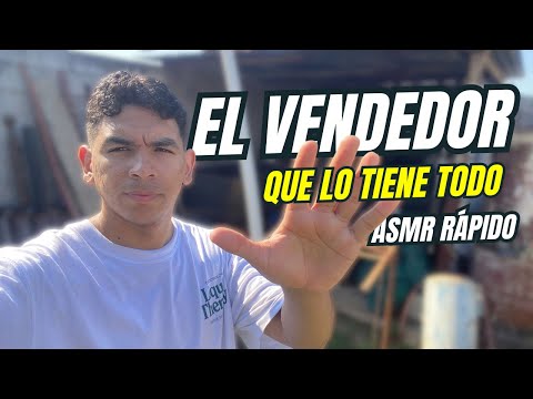 EL VENDEDOR QUE LO TIENE TODO #8 | Asmr rápido en Español