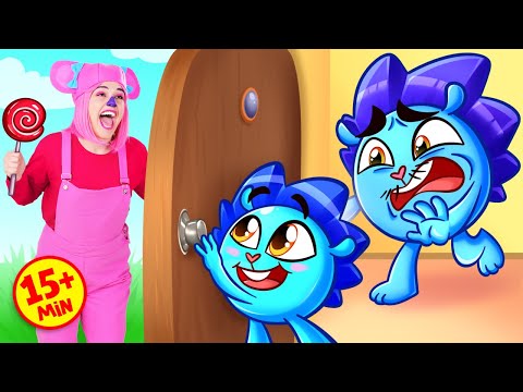 Who's At The Door? | + More Kids Songs 😻 Toddlers Nursery Rhymes