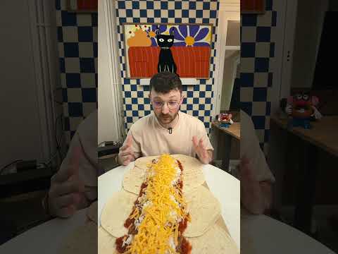 Le Burrito GÉANT de We Bare Bears #burrito #webarebears  #dessinanime #defi #foodchallenge