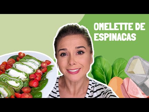 Omelette Fit con espinacas y queso Philadelphia | MARISOLPINK 🍳🌿🧀