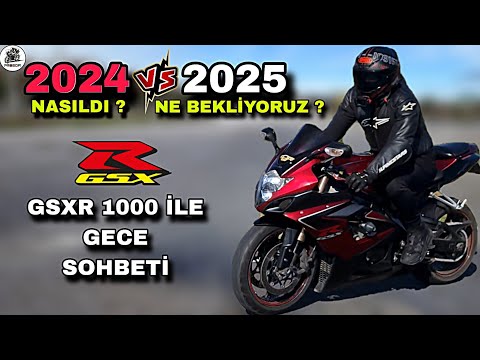 BOMB*K GEÇEN 2024 !.. VE 2025 YILINDAN BEKLEDİKLERİMİZ.. GSXR 1000 İLE GECE KOCAELİ TURU..