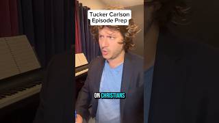 Tucker Carlson Episode Prep #shorts #comedy #satire #impression #tuckercarlson #parody