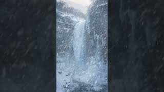 Sons frios de nevasca e vento ártico - forte tempestade de neve #snow #relax #winter #storm #weather