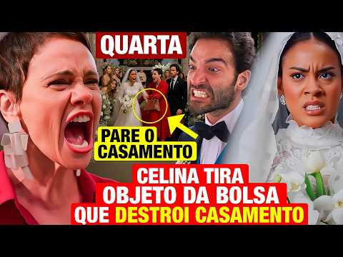 VALE TUDO: RESUMO QUARTA 09/07 Celina PARA CASAMENTO DE AFONSO E FÁTIMA e faz REVELAÇÃO CHOCANTE!