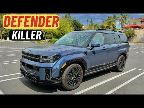 ₹43 Lakh Ki Luxury SUV! 2025 Hyundai Santa Fe Calligraphy Full Review