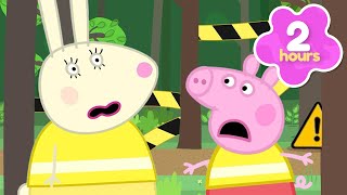 The DISASTROUS Walk to School 😩 Woodland Walk 🏫 Peppa Pig Official Full Episodes | 2 Hours