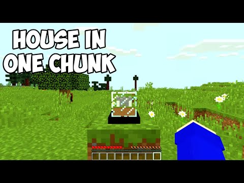 Can You Believe It? Minecraft Magic: Whole House in One Chunk 😮