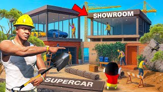 GTA V : Franklin And Shinchan New Supercar Showroom 90% Completed In GTA 5 Telugu PART 2 | #gta5