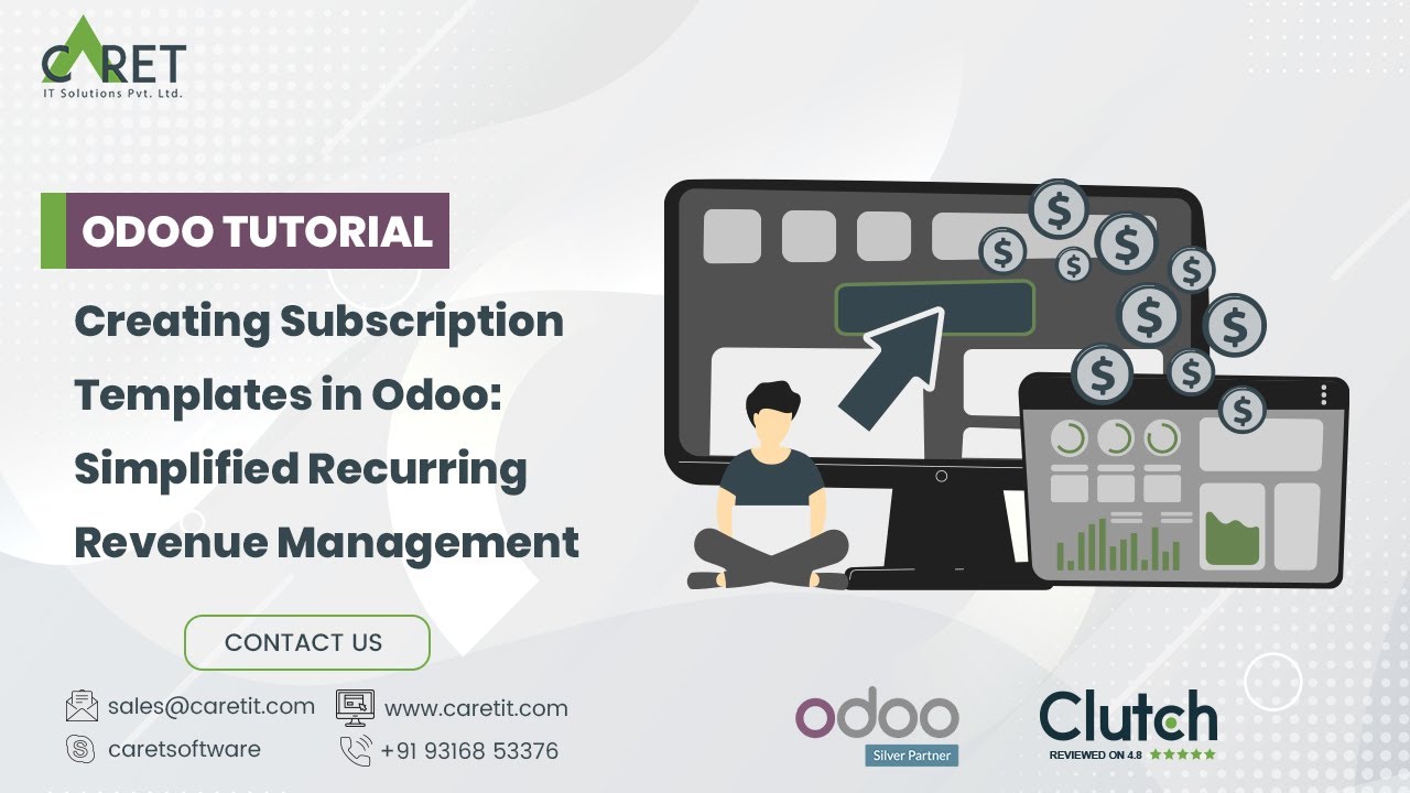 Creating Subscription Templates in Odoo: Simplified Recurring Revenue Management | Odoo 16 | 01.03.2024

In this episode, we're diving deep into the world of subscription management with a focus on creating subscription templates.
