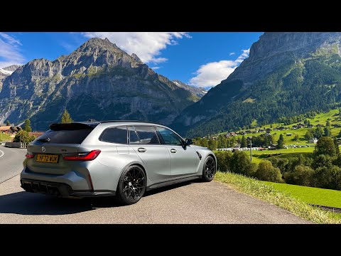 London To Switzerland 🇨🇭 In A 2023 BMW M3 Touring! Roadtrip!