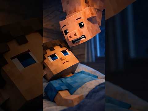 Когда тебе подселили Хрюшу 😭 #minecraft