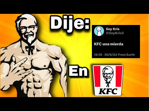 Dije “  el pollo es ZZZ“  y KFC me envió 10,000 piezas de pollo frito